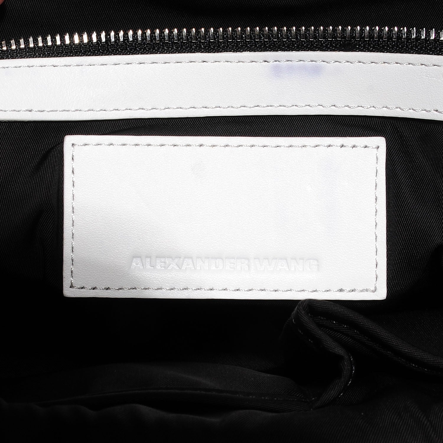 Alexander Wang Perforated Leather Large Sneaker Sling Black Airforce 7 of 7