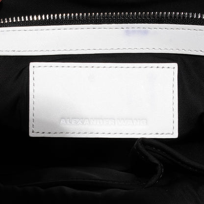 Alexander Wang Perforated Leather Large Sneaker Sling Black Airforce 7 of 7