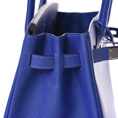 Hermes Epsom Birkin 30 Bleu Electrique 23 of 33