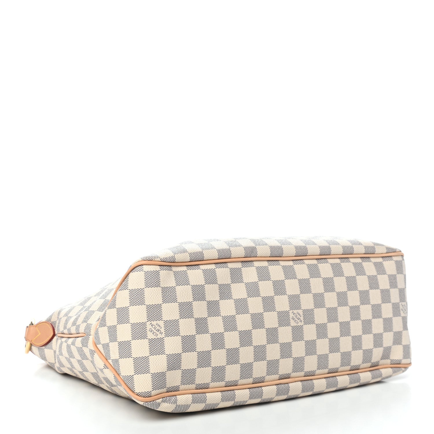 Louis Vuitton Damier Azur Delightful MM Rose Ballerine 4 of 9
