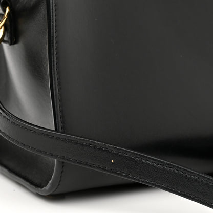 Saint Laurent Calfskin Monogram Baby Cabas Black 11 of 12