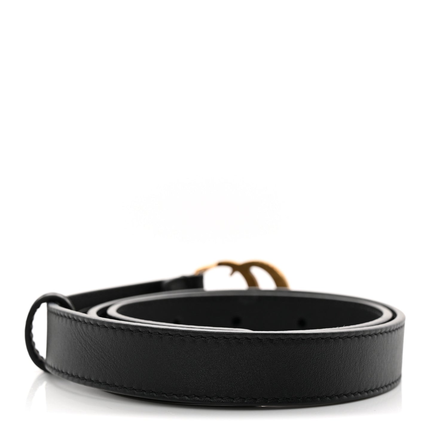 Calfskin Double G 20mm Belt 70 28 Belt Black