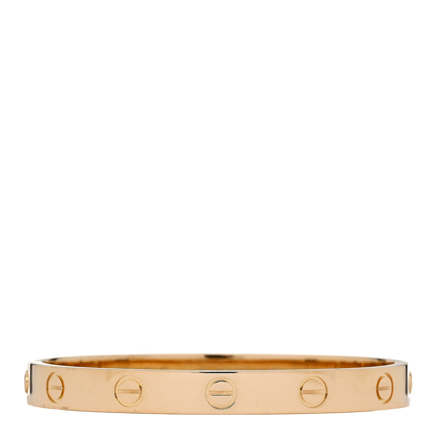 18K Yellow Gold LOVE Bracelet 15