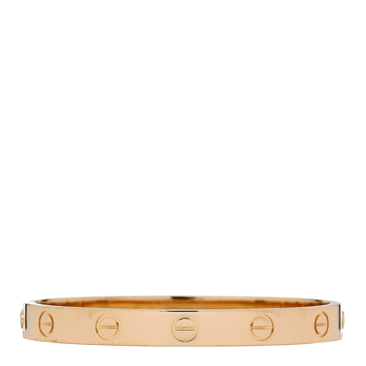 Cartier 18K Yellow Gold LOVE Bracelet 15 1 of 10
