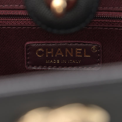 Chanel Caviar Quilted Small Business Affinity Shopping Bag Black 6 of 8