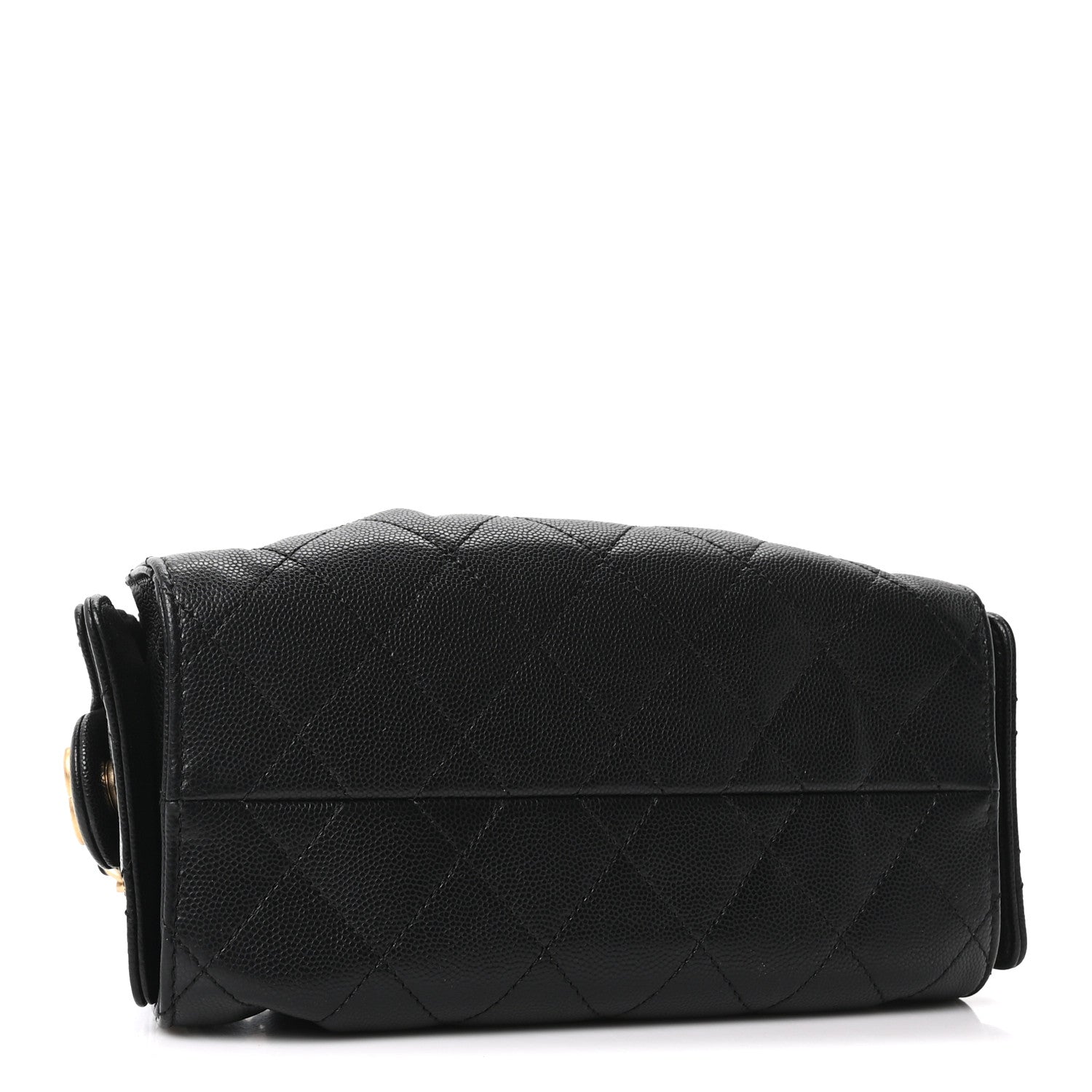 Chanel Caviar Quilted Mini Chanel 25 Handbag Black 3 of 9