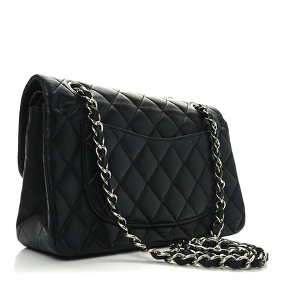 Chanel Lambskin Quilted Small Double Flap Black 3 of 10