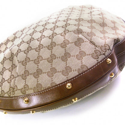 Gucci Monogram Large Studded Hobo 5 of 11