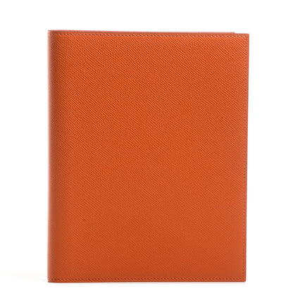 Hermes Epsom Yellow Pad PM Iris Orange 1 of 19