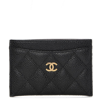 Chanel Caviar Quilted Card Holder Black 1 of 7