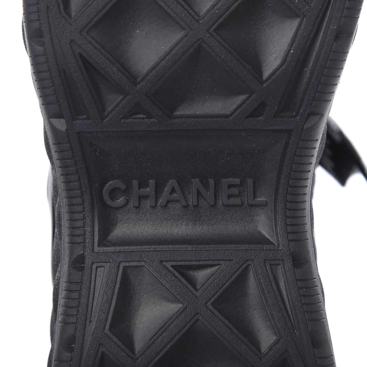 Fabric Suede Womens CC Sneakers 36.5 Black