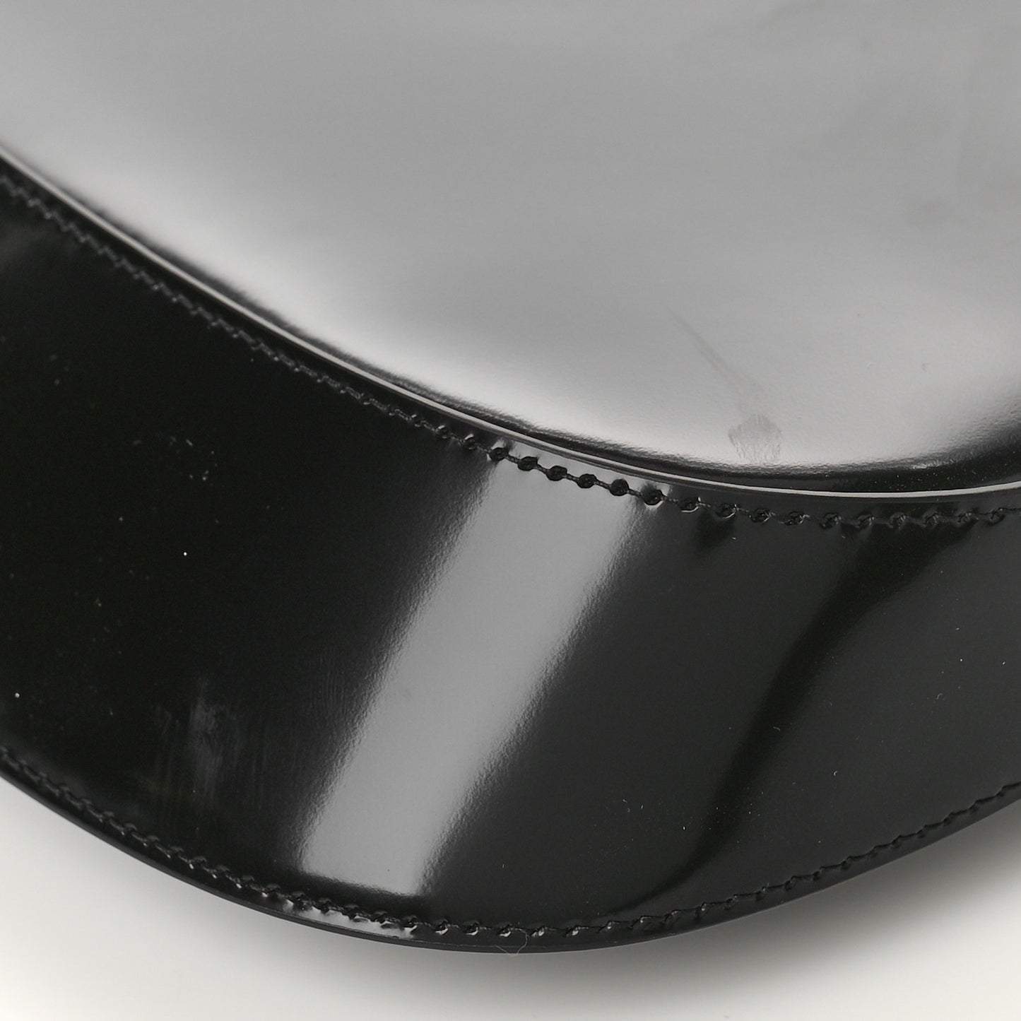 Spazzolato Cleo Shoulder Bag Black