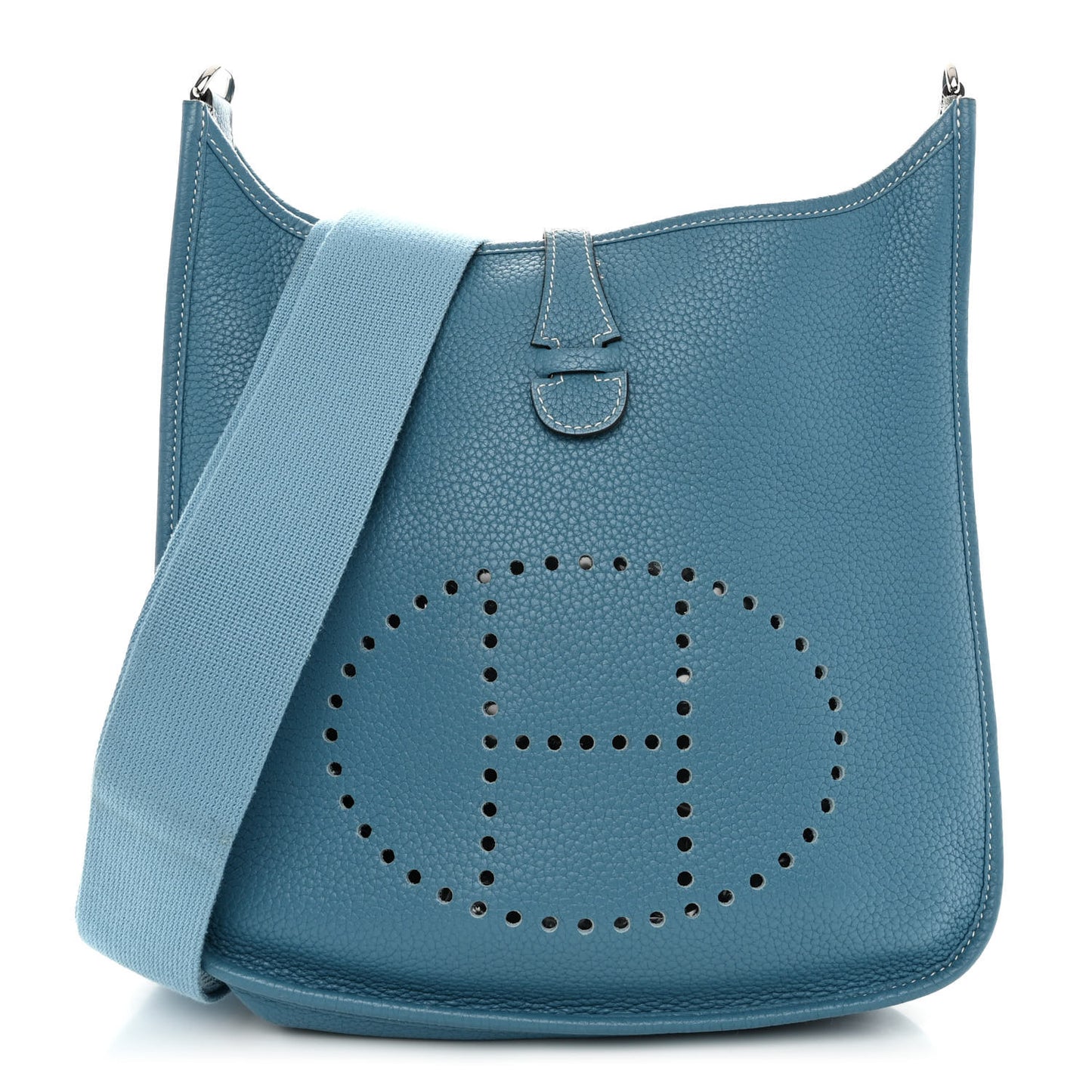 Taurillon Clemence Evelyne III PM Blue Jean