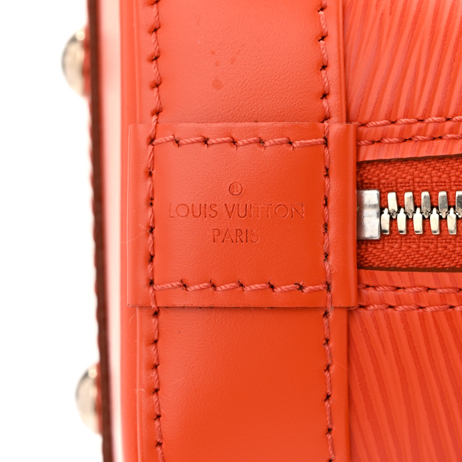 Louis Vuitton Epi Alma BB Piment 6 of 12