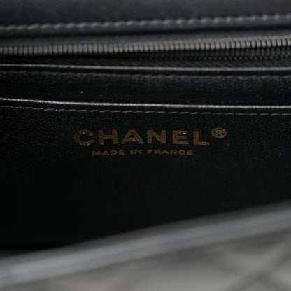 Chanel Lambskin Quilted Mini Rectangular Flap Black 6 of 12