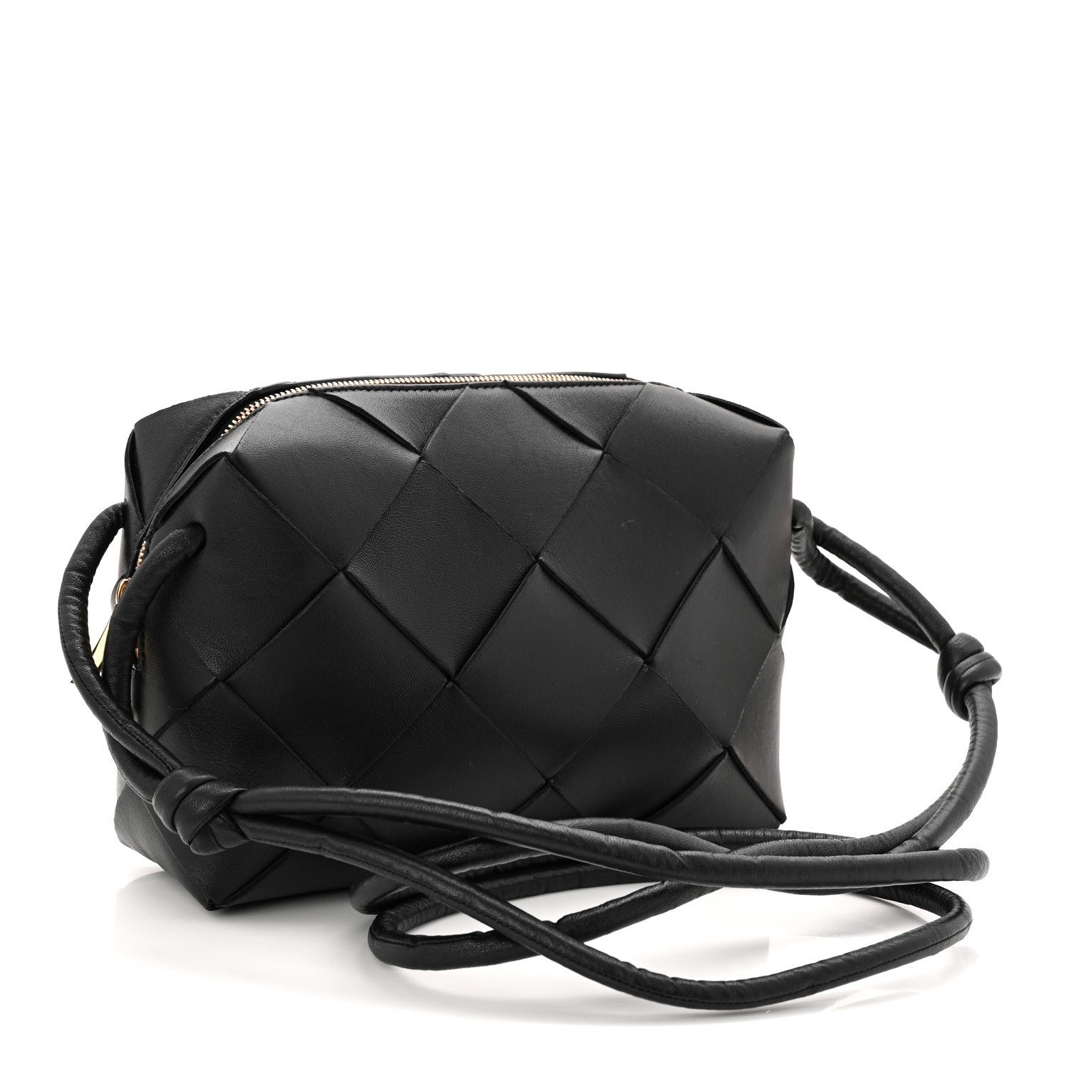 バッグ BOTTEGA VENETA Men's Small Intrecciato Zipped Tote in Black | Bottega Veneta DK