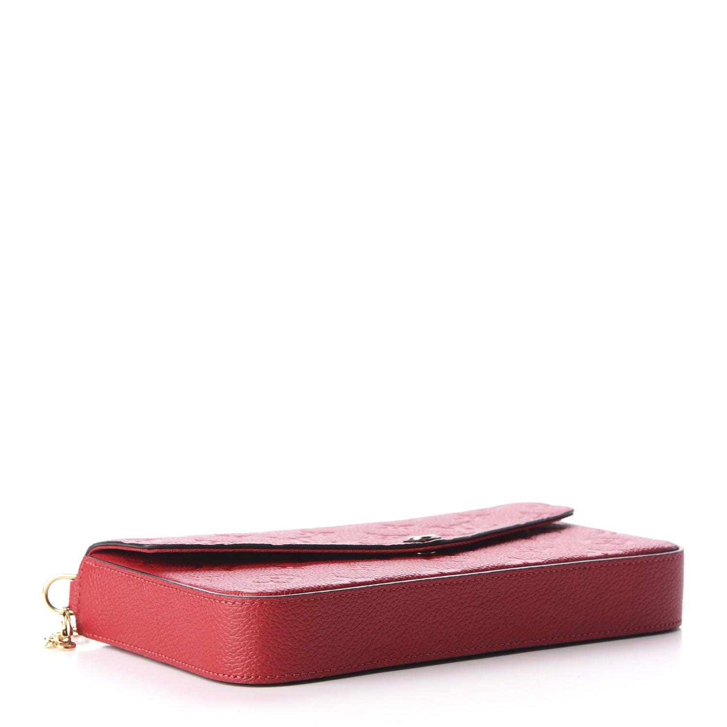 Louis Vuitton Empreinte Pochette Felicie Chain Wallet Scarlet 4 of 10