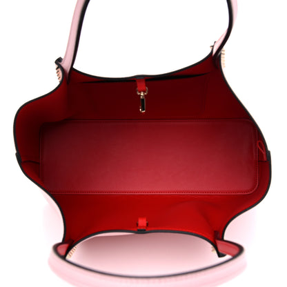 Christian Louboutin Calfskin Spiked Small Cabarock Shopper Tote Poupee 5 of 10