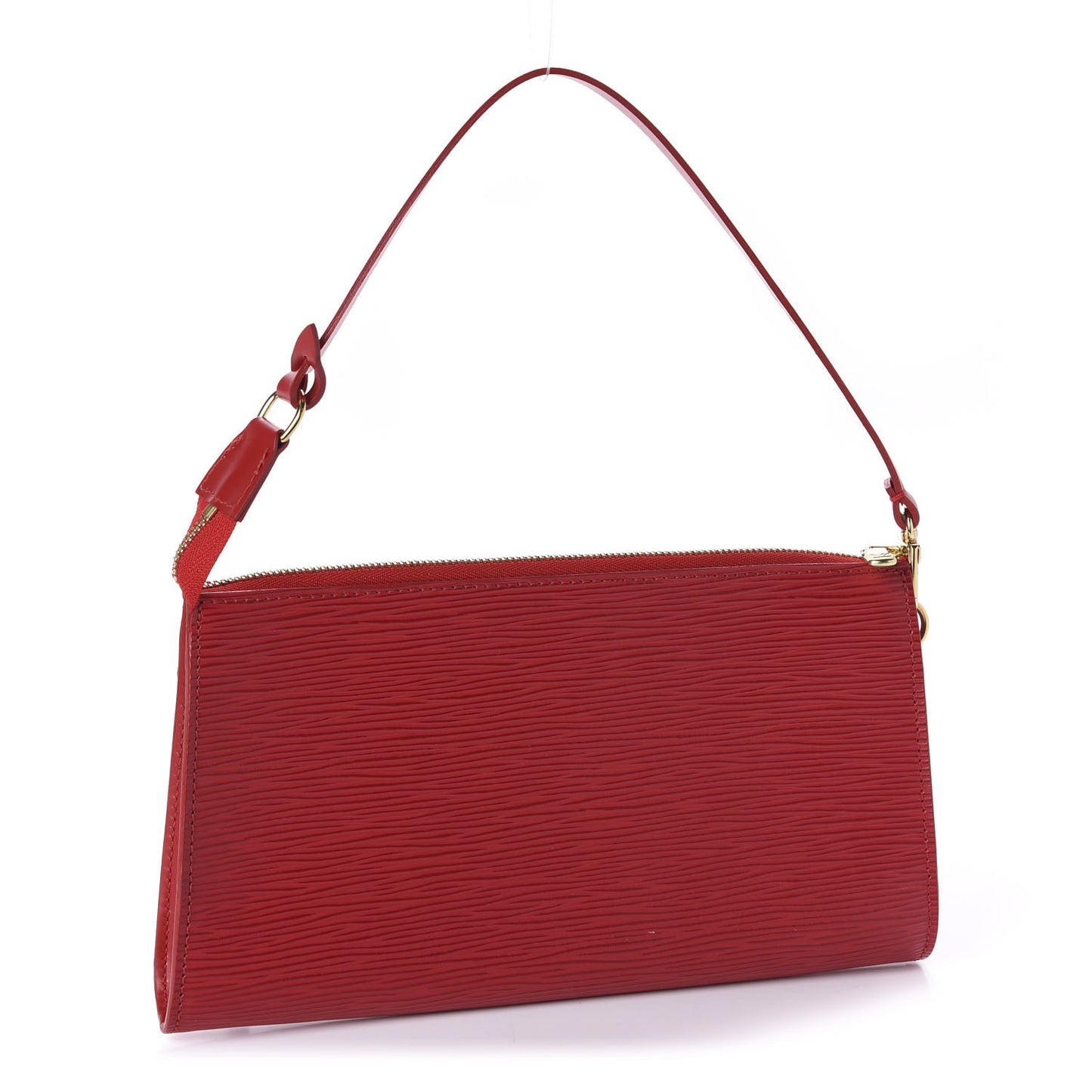 Epi Pochette Accessories 24 Castillan Red