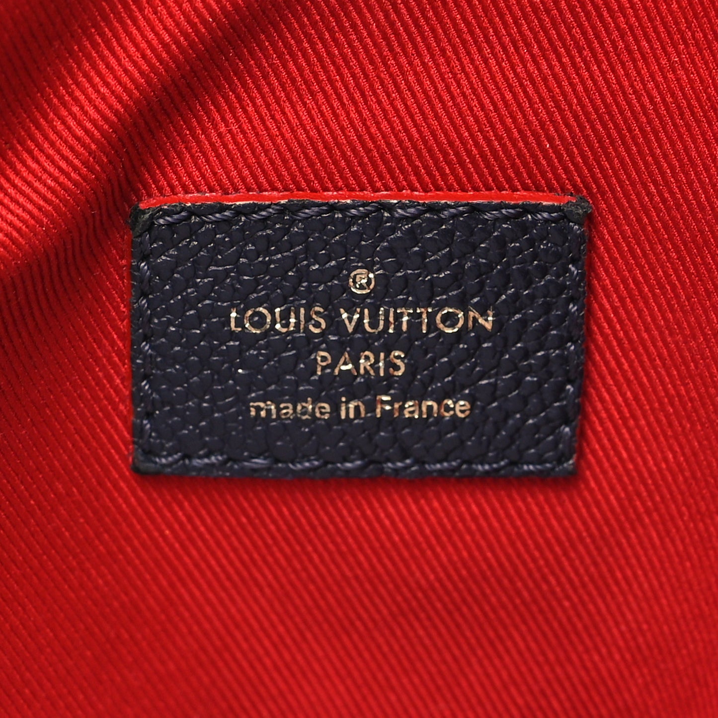 Empreinte Ponthieu PM Marine Rouge