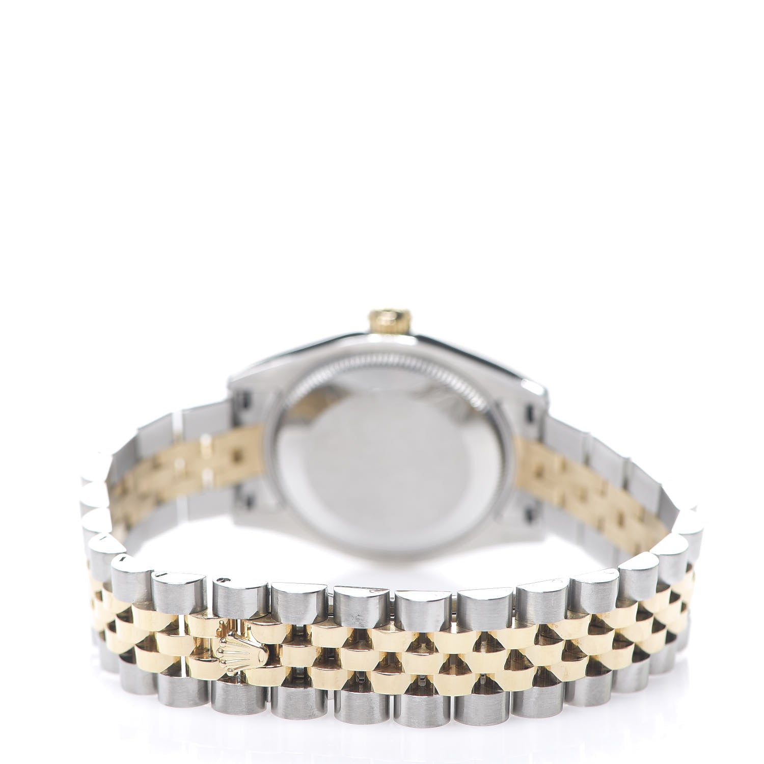 Rolex Stainless Steel 18K Yellow Gold Diamond 31mm Oyster Perpetual Datejust Watch Silver Jubilee 178243 3 of 6