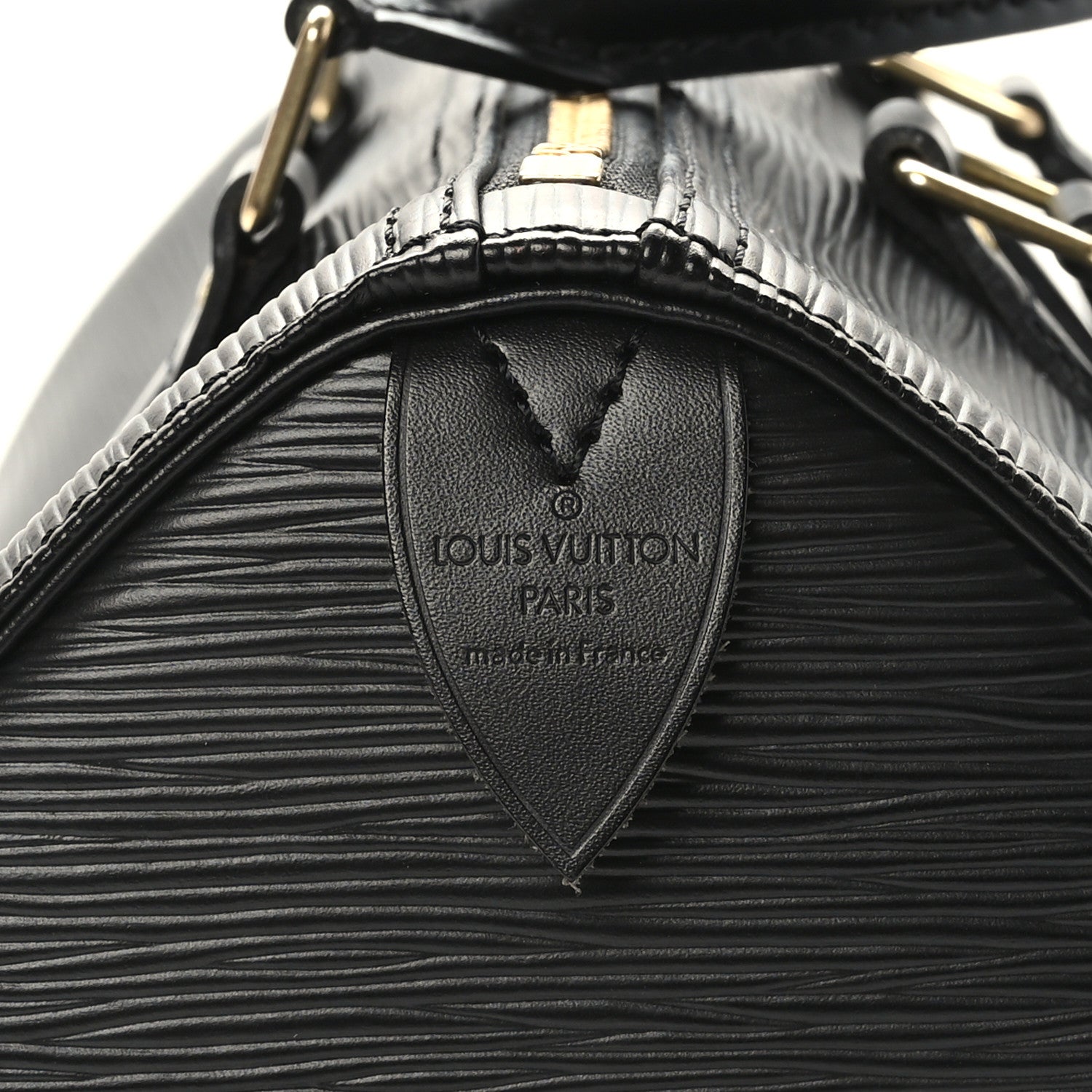Louis Vuitton Epi Speedy 25 Black 7 of 11