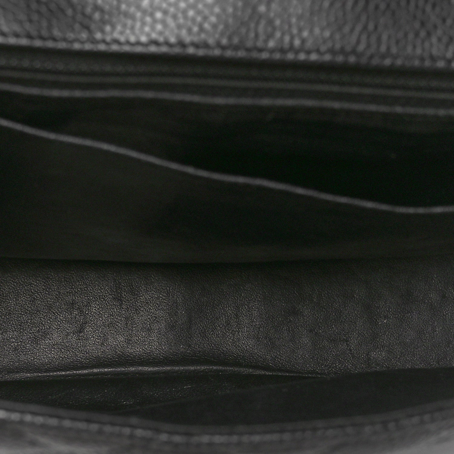 Chanel Caviar Quilted Jumbo Single Flap Black 5 of 11