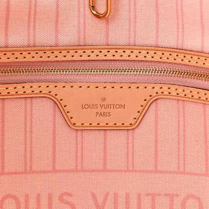 Louis Vuitton Damier Azur Neo Neverfull GM Rose Ballerine 6 of 11