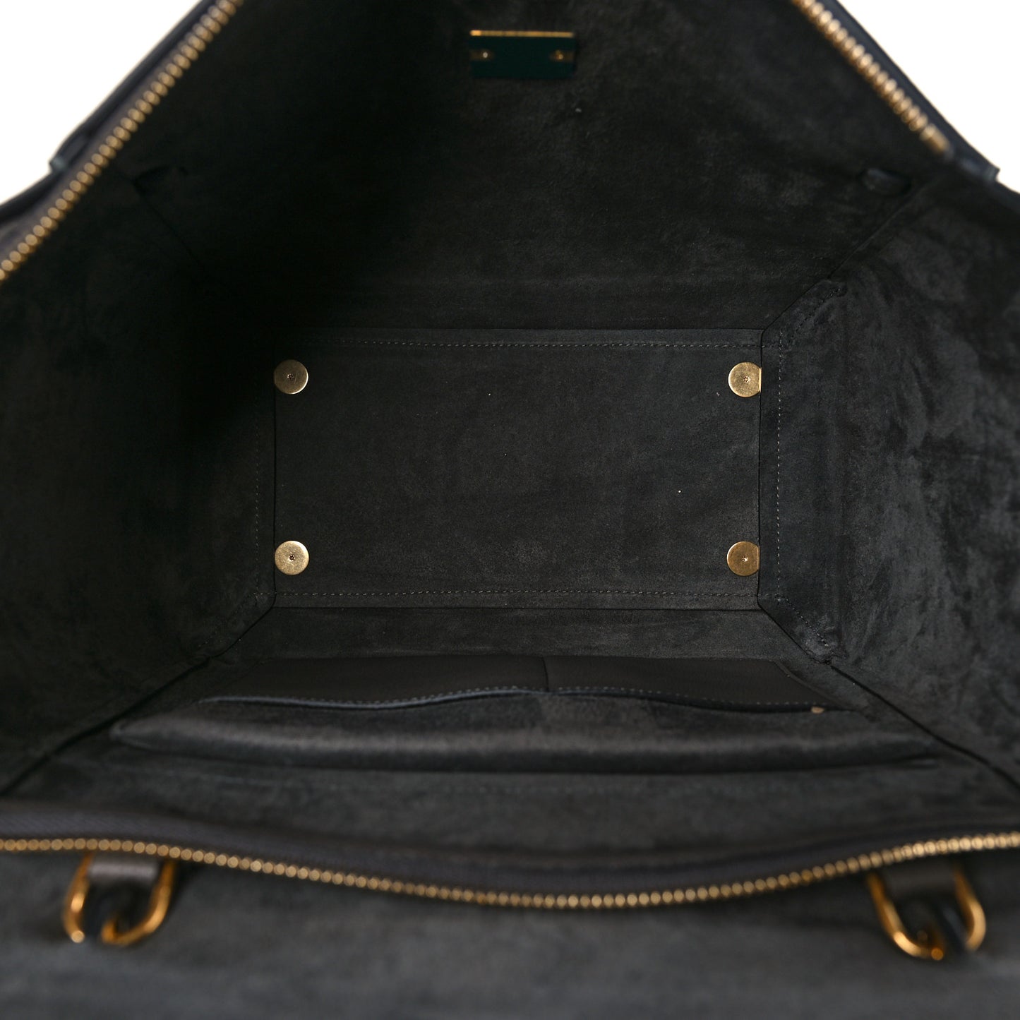 Grained Calfskin Mini Belt Bag Grey