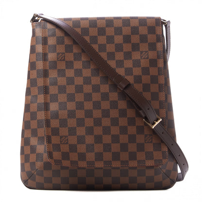 Louis Vuitton Damier Ebene Musette GM 1 of 8