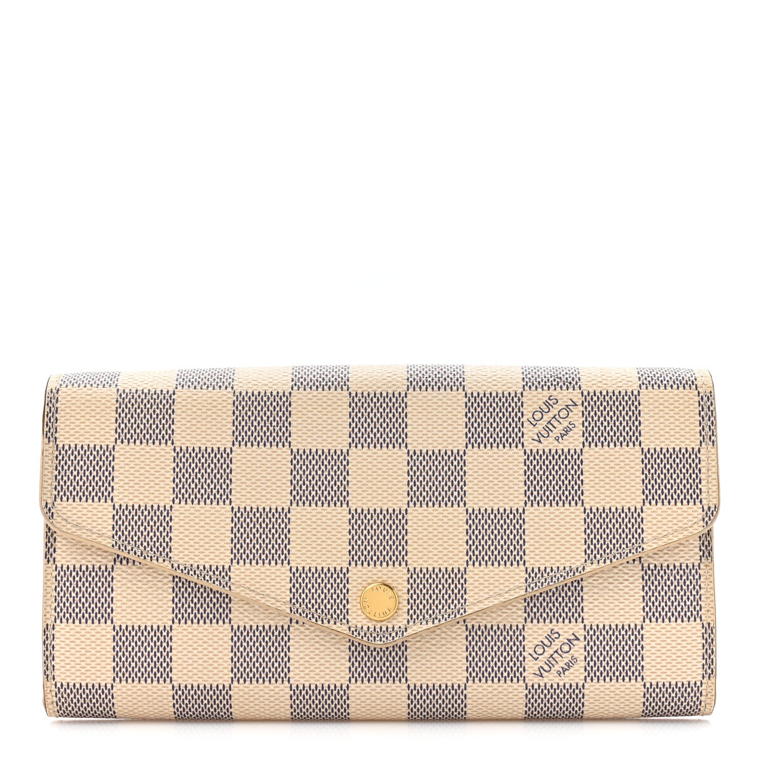 Louis Vuitton Damier Azur Sarah Wallet NM 1 of 13