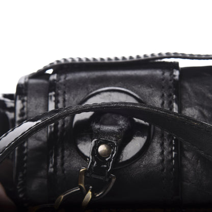 Fendi Nappa Patent B Bag Black 13 of 15