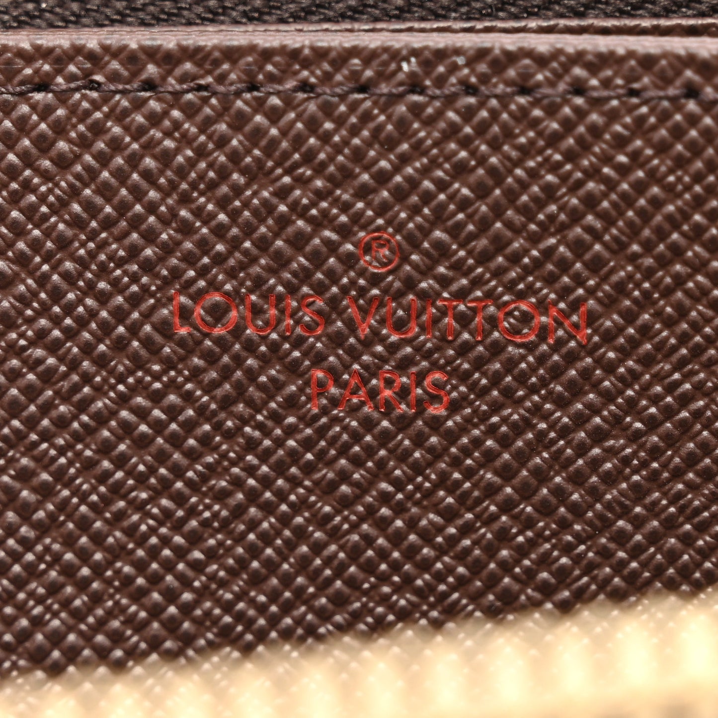 Damier Ebene Zippy Wallet