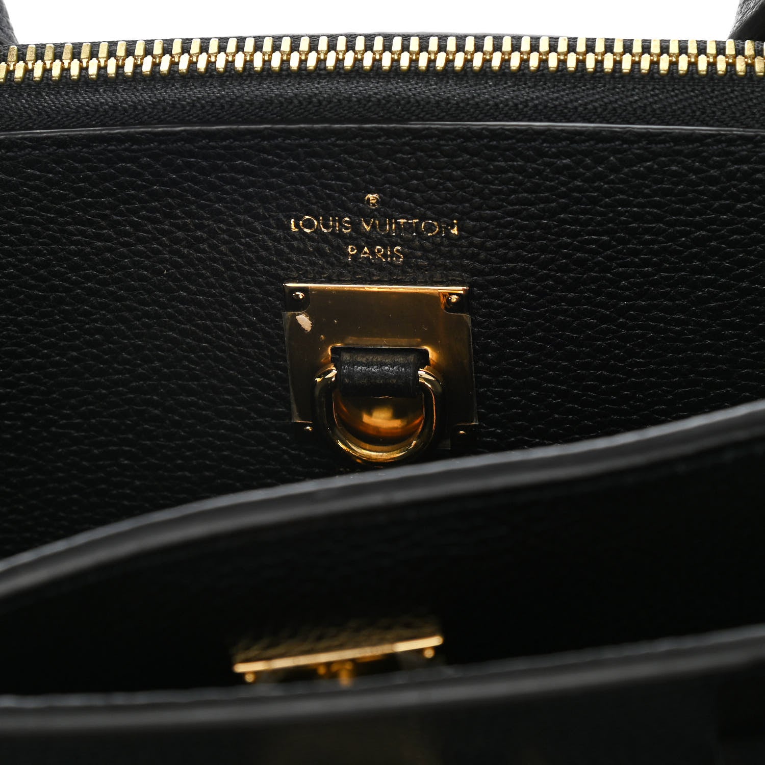Louis Vuitton Taurillon City Steamer MM Black 6 of 11