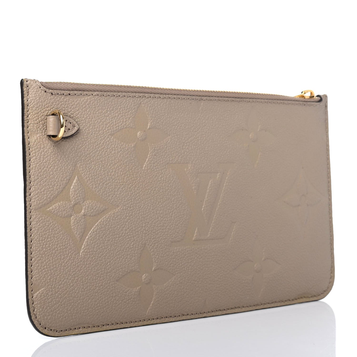 Louis Vuitton Empreinte Monogram Giant Neverfull MM Pochette Tourterelle 2 of 4