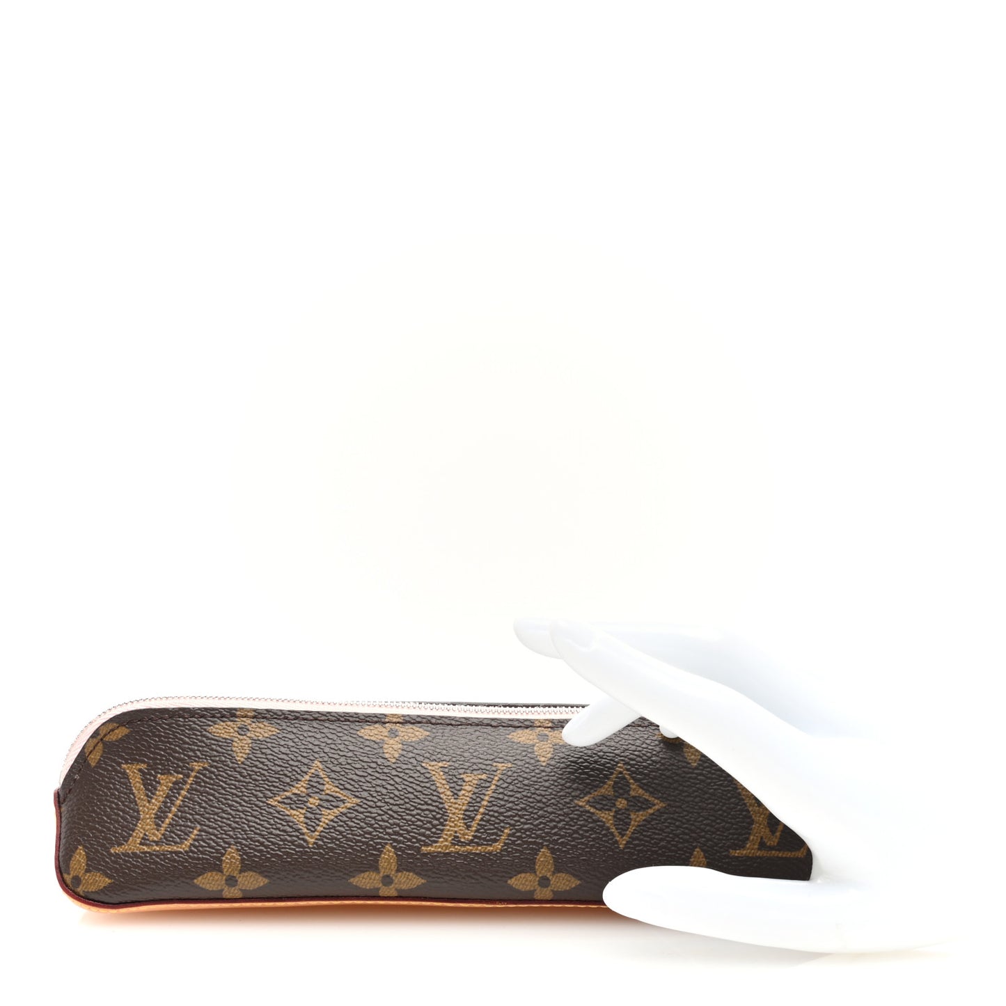 Monogram Elizabeth Pencil Pouch Rose Ballerine