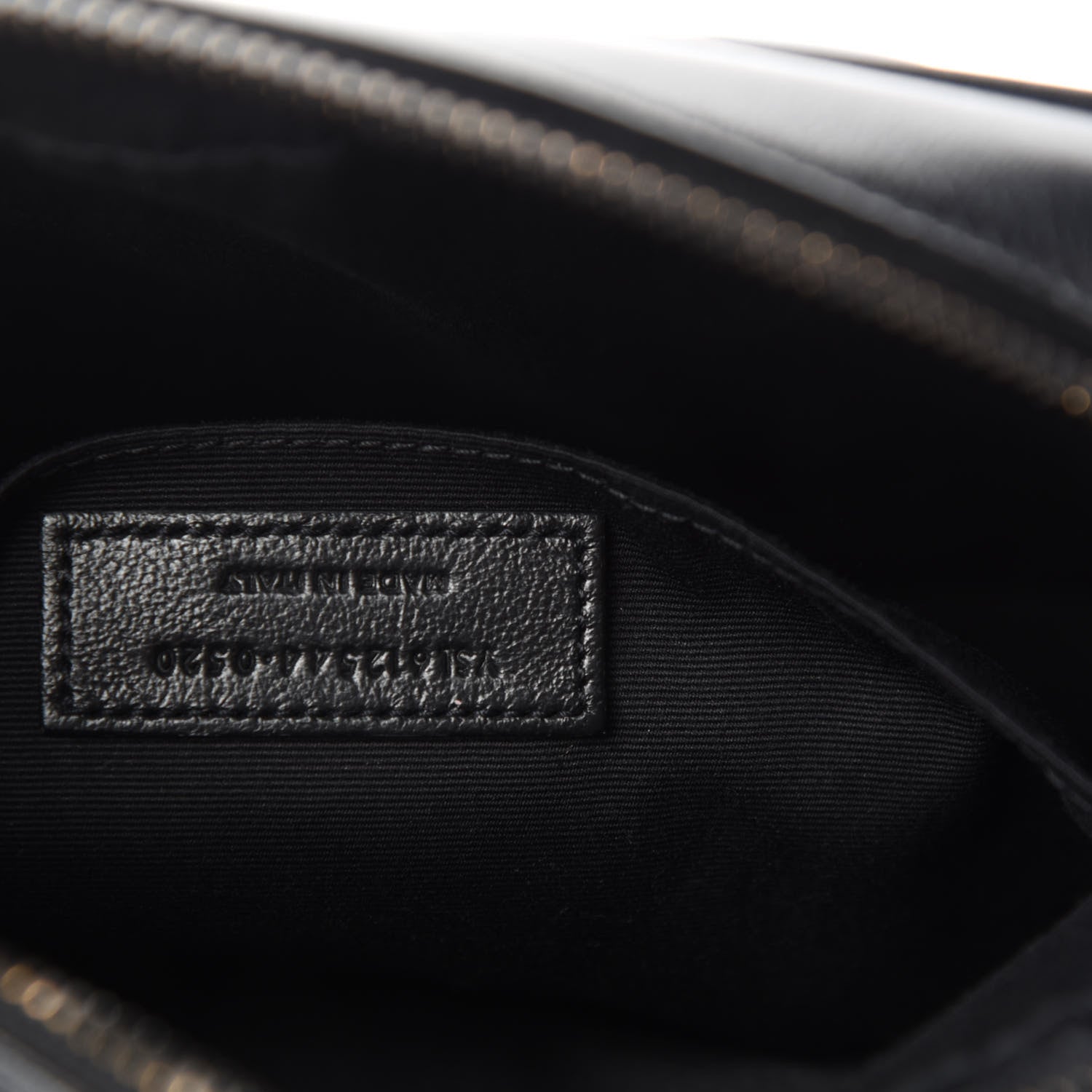 Saint Laurent Calfskin Matelasse Monogram Lou Camera Bag Black 9 of 10