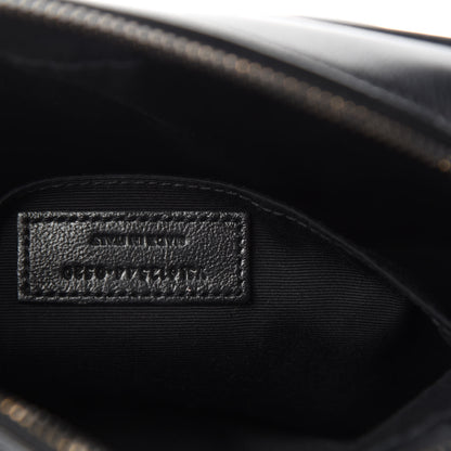 Saint Laurent Calfskin Matelasse Monogram Lou Camera Bag Black 9 of 10