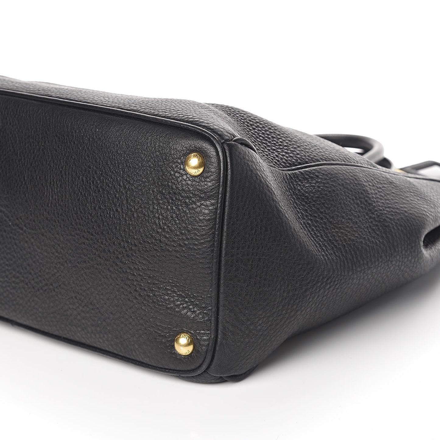 Vitello Daino Tote Black