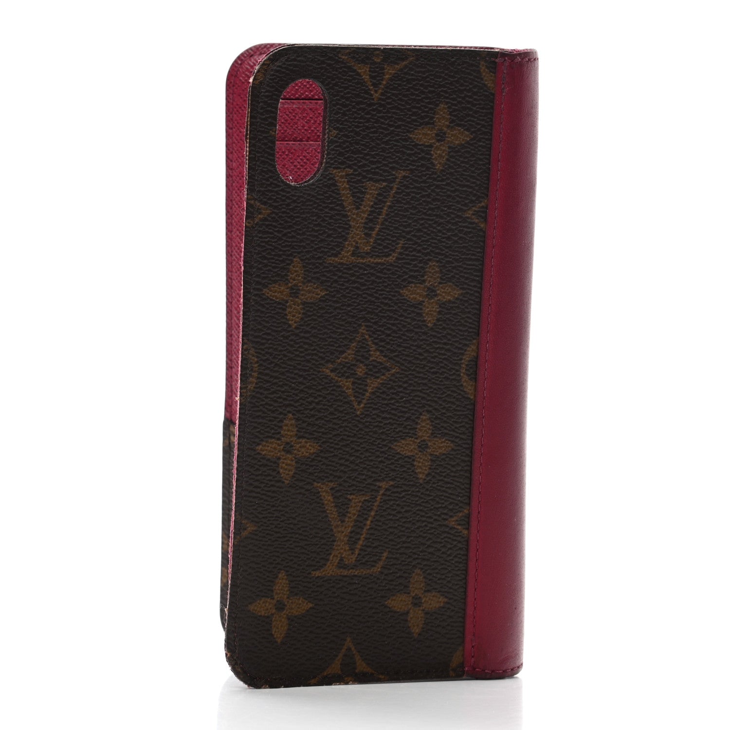 Louis Vuitton Monogram iPhone X Folio Case Fuchsia 3 of 6