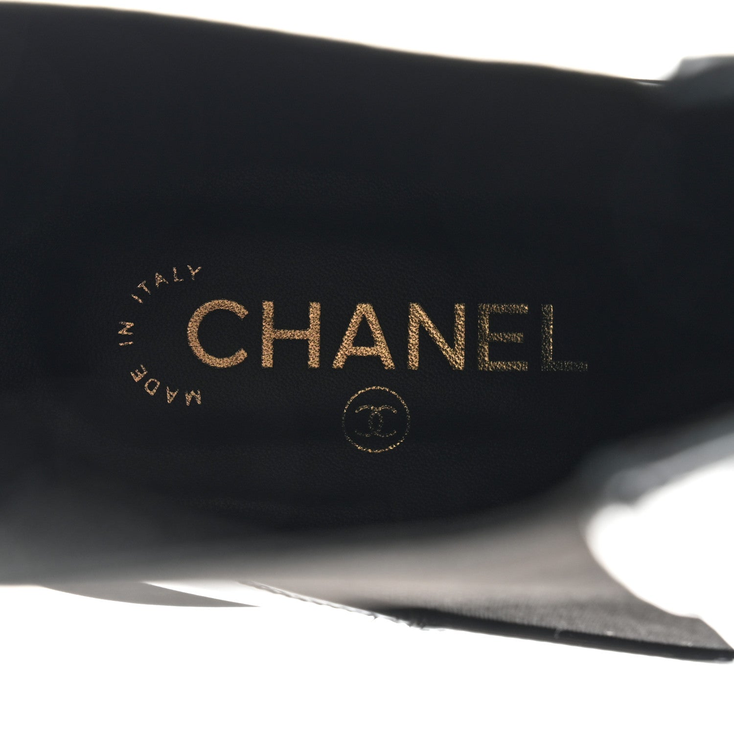 Chanel Patent Cap Toe Short Boots 41 Black 8 of 9