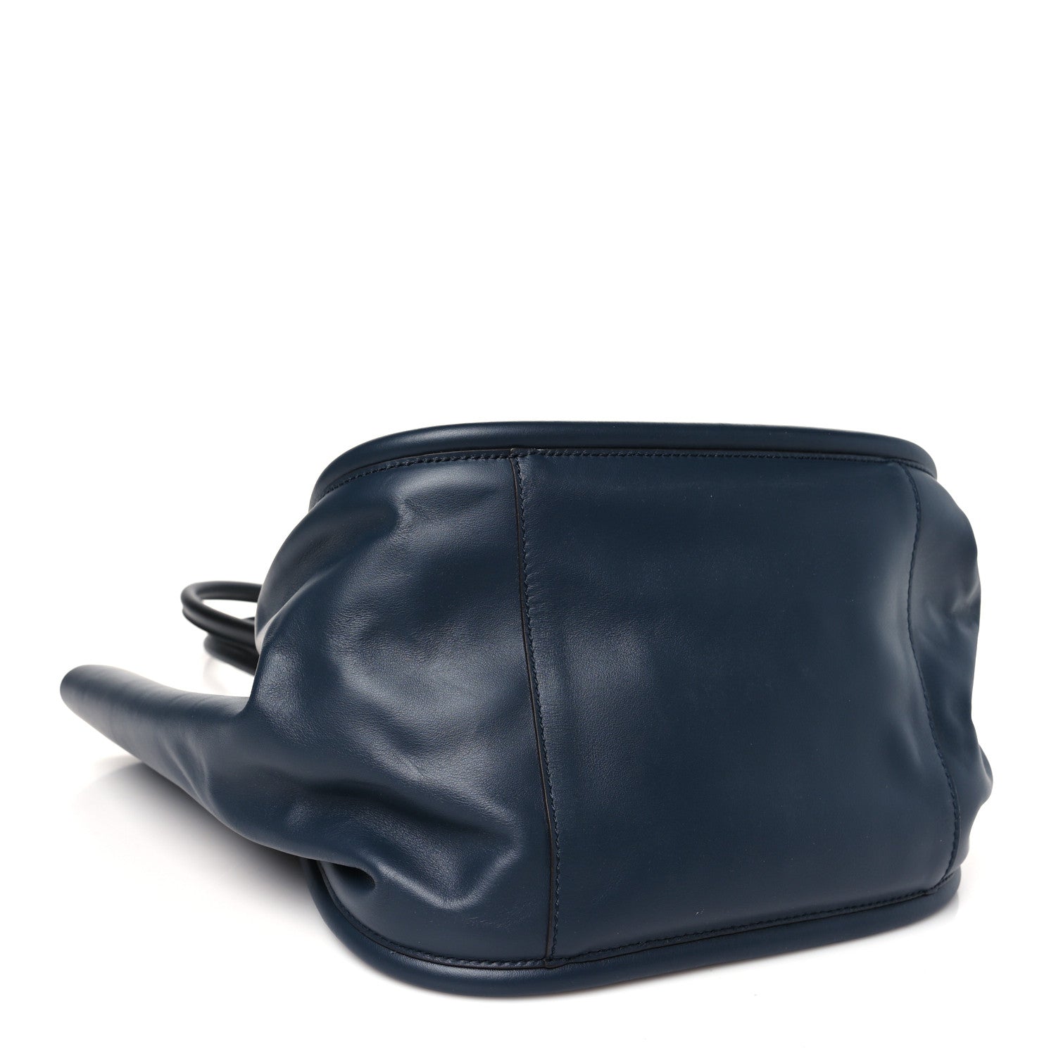 Proenza Schouler Calfskin Large Ruched Tote Dark Navy 5 of 13