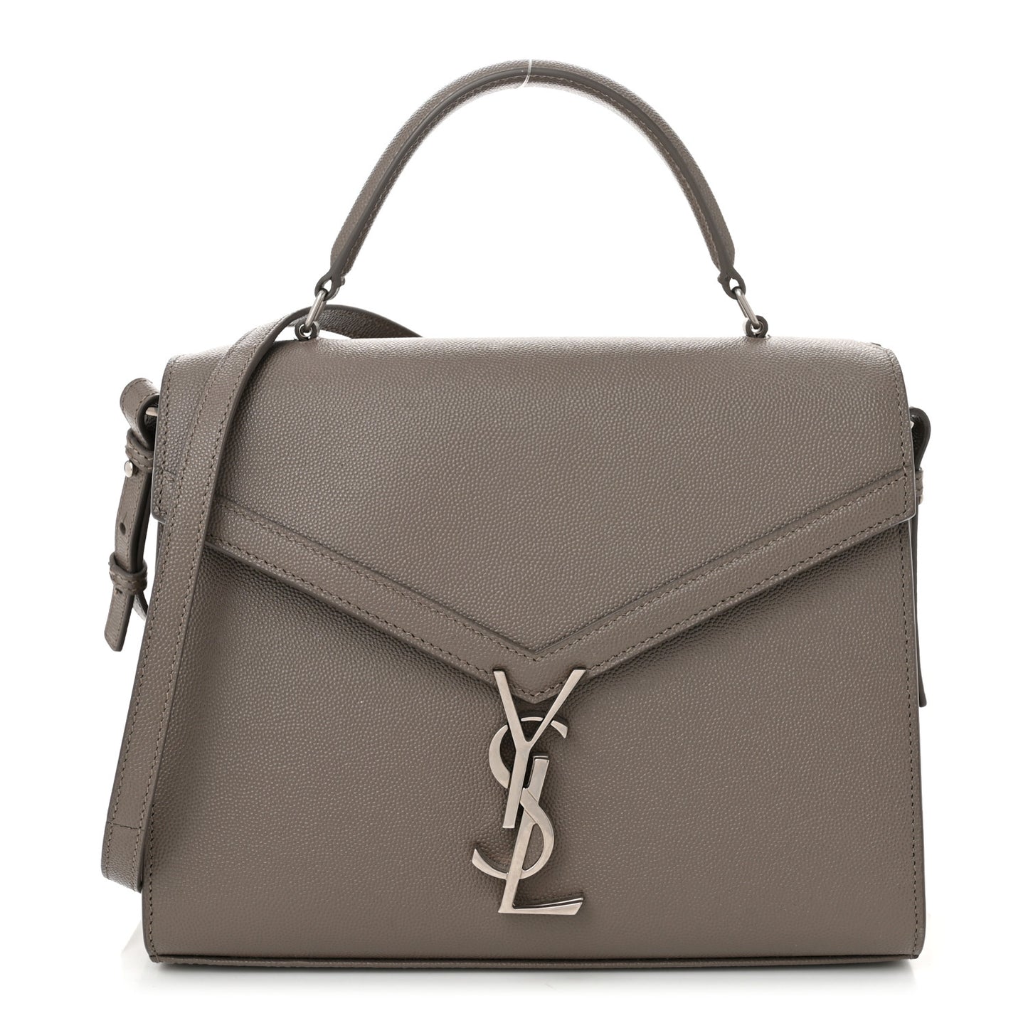 Grain de Poudre Medium Classic Monogram Cassandra Top Handle Earth