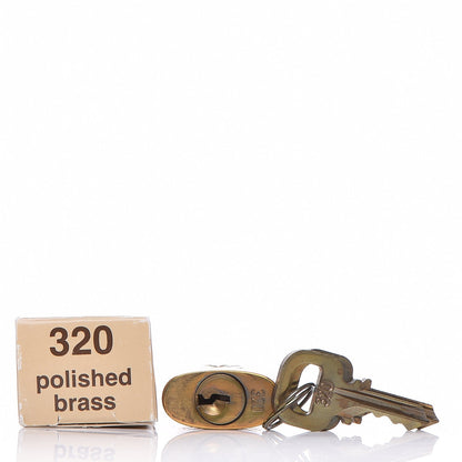 Louis Vuitton Brass Lock and Key Set #320 3 of 4