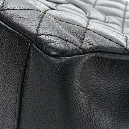 Chanel Caviar Quilted Grand Shopping Tote GST Black 9 of 11