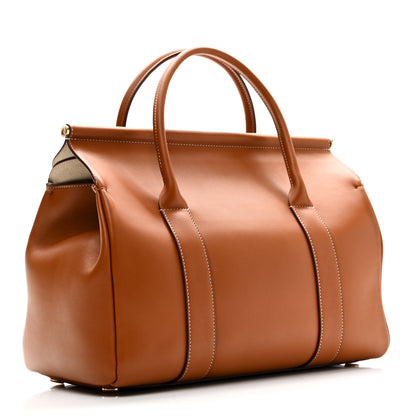 Loro Piana Calfskin L32 Loom Bag Warm Tan 4 of 11