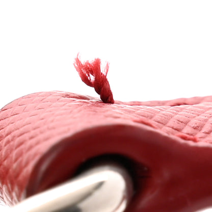 Prada Saffiano Tessuto Nylon Chain Shoulder Bag Rosso 14 of 14