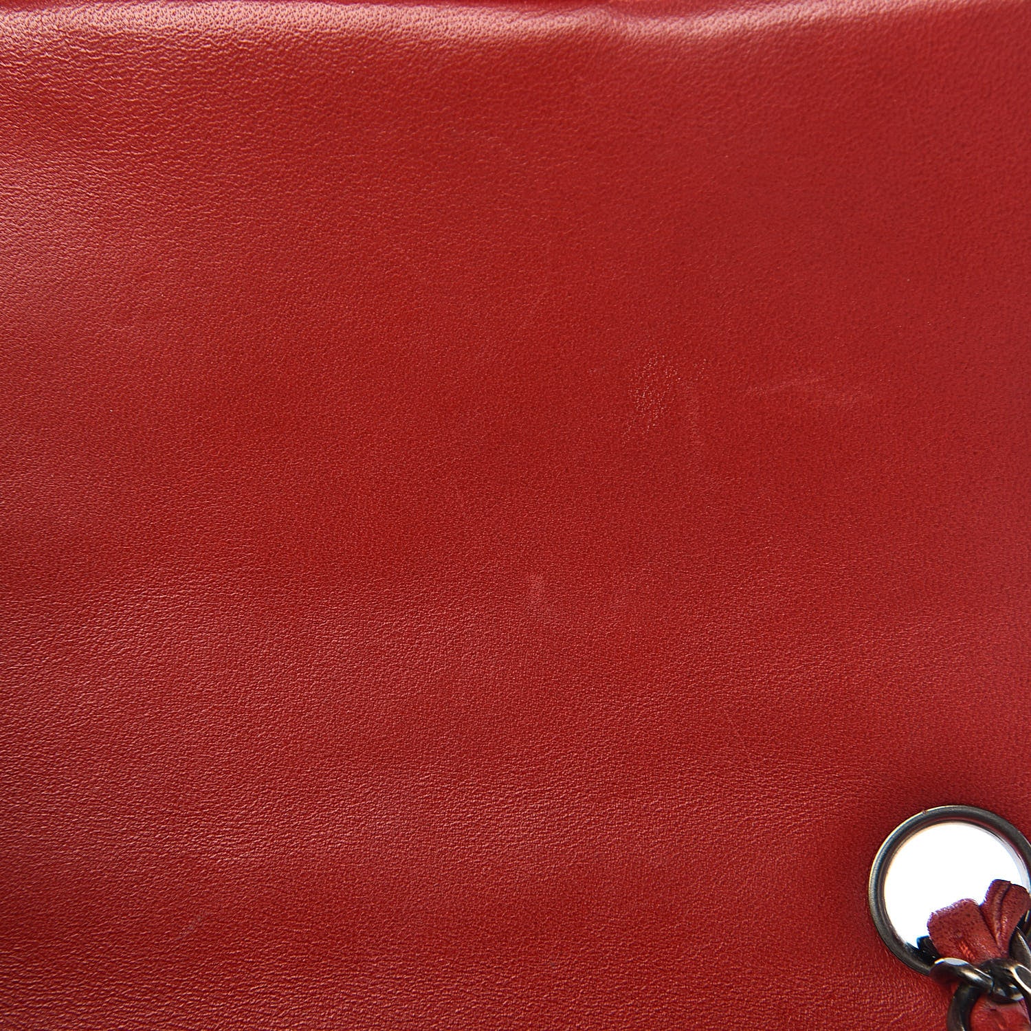 Chanel Lambskin Quilted Mini Square Flap Red 9 of 21