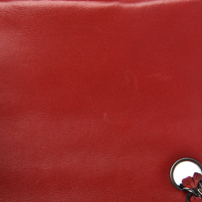 Chanel Lambskin Quilted Mini Square Flap Red 9 of 21