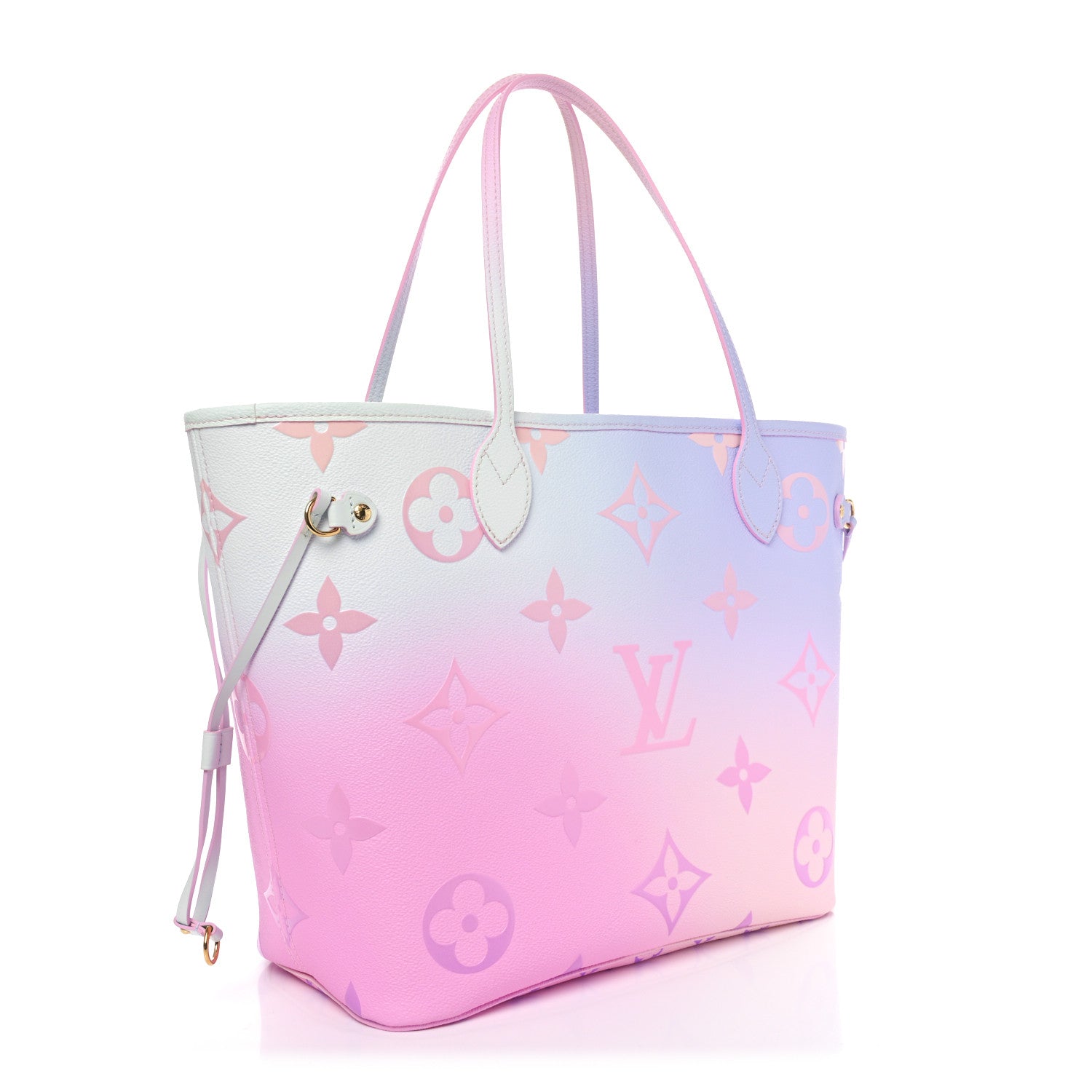 Louis Vuitton Monogram Giant Spring In The City Neverfull MM Sunrise Pastel 4 of 11